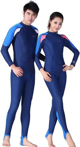 BIKMAN Men Diving Swimming Suits Long Sleeve Snorkling One-Piece Swimsuit in Saudi Arabia