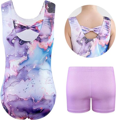 Hoziy Girls Girls Headards heatrards underfricly bow unitards biketard biketard with shropbling hair hair band band kids 3-10 years in Kuwait
