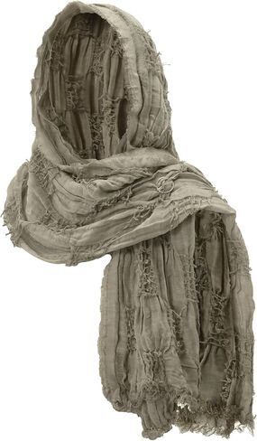 Girls Wrap Dune Wasteland Hooded Shawl Kids Scarf Shaman Cowl for Pirate Viking Medieval Renaissance Costume in Saudi Arabia