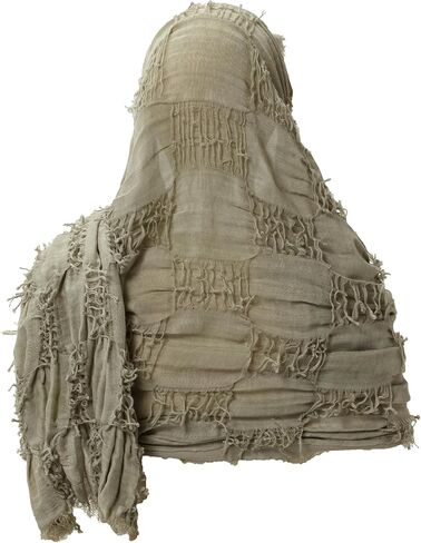 Girls Wrap Dune Wasteland Hooded Shawl Kids Scarf Shaman Cowl for Pirate Viking Medieval Renaissance Costume in Saudi Arabia