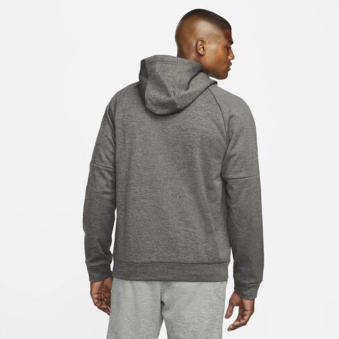 Nike Dry Men's Therma Full Zip Hoodie (US, Alpha, 3X-Large, Regular, Regular, Blue Void/Heather/Game Royal/Black) in Saudi Arabia