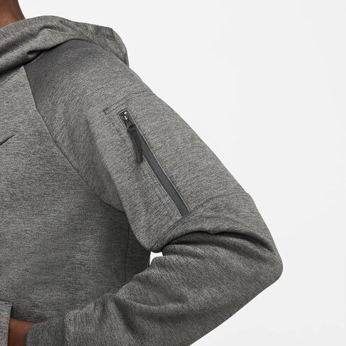 Nike Dry Men's Therma Full Zip Hoodie (US, Alpha, 3X-Large, Regular, Regular, Blue Void/Heather/Game Royal/Black) in Saudi Arabia