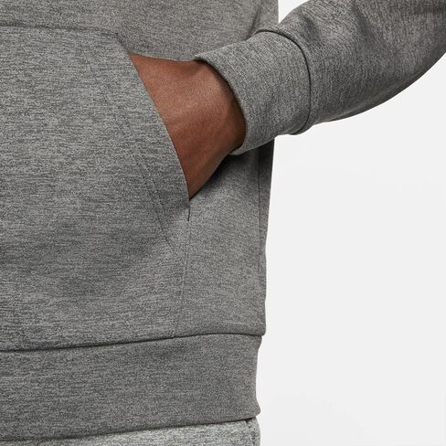 Nike Dry Men's Therma Full Zip Hoodie (US, Alpha, 3X-Large, Regular, Regular, Blue Void/Heather/Game Royal/Black) in Saudi Arabia