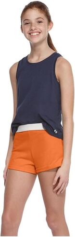 Soffe Girls' Authentic Cheer Shorts – Soft Cotton Blend Gym Shorts for Cheerleading, Dance, Running, Fitness, & Casual Wear in Saudi Arabia