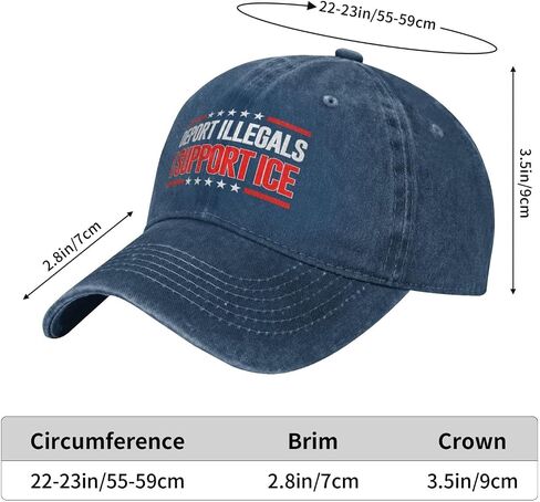 Deport Them All Illegals Hat I Stand with Ice Hat I Support Ice Hats Cap for Men Women Black in Kuwait