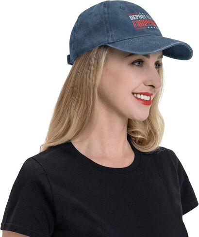 Deport Them All Illegals Hat I Stand with Ice Hat I Support Ice Hats Cap for Men Women Black in Kuwait