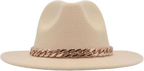 Women's Vintage Party Hat Casual Wide Brim Jazz Top Cap in Saudi Arabia