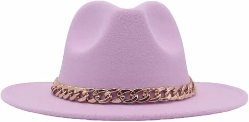 Women's Vintage Party Hat Casual Wide Brim Jazz Top Cap in Saudi Arabia