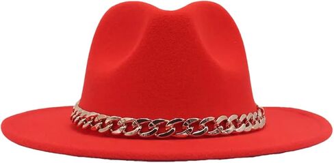 Women's Vintage Party Hat Casual Wide Brim Jazz Top Cap in Saudi Arabia