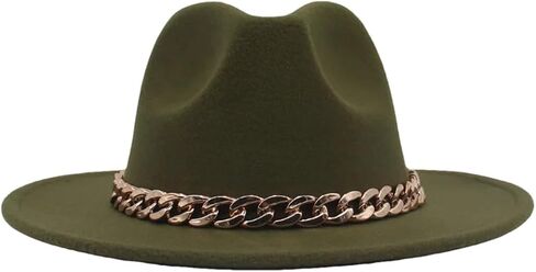 Women's Vintage Party Hat Casual Wide Brim Jazz Top Cap in Saudi Arabia