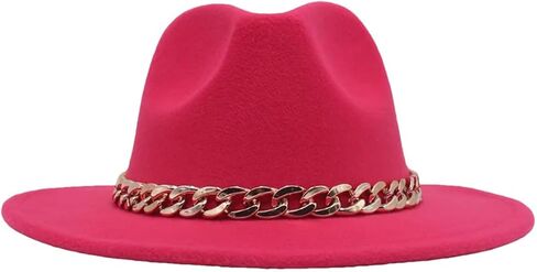 Women's Vintage Party Hat Casual Wide Brim Jazz Top Cap in Saudi Arabia