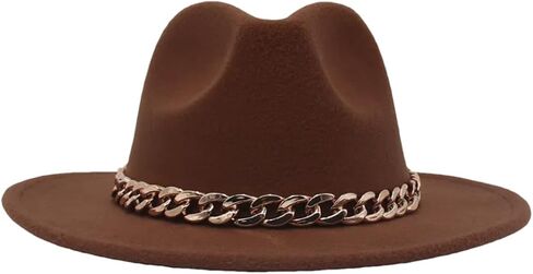 Women's Vintage Party Hat Casual Wide Brim Jazz Top Cap in Saudi Arabia