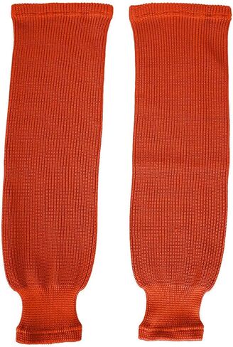 TronX SK80 Knit Ice Hockey Socks (Orange 20 Inch) in Saudi Arabia