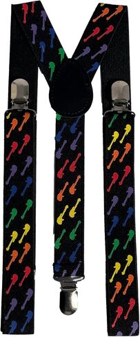 Music Suspenders/Assorted Designs & Colors in Kuwait