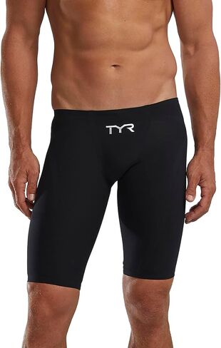 TYR Men's Venzo Solid Competition Jammer Swimsuit in Saudi Arabia
