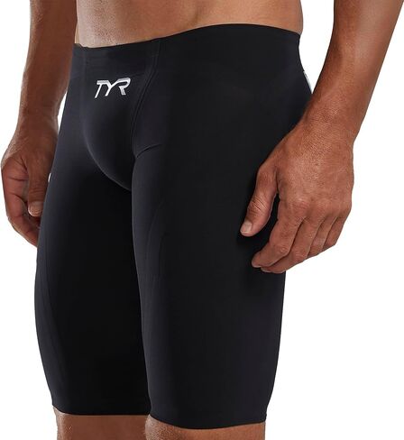TYR Men's Venzo Solid Competition Jammer Swimsuit in Saudi Arabia