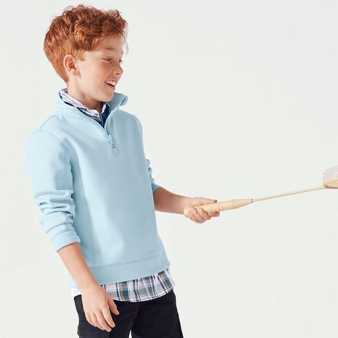 Lands' End Boys Half Zip Pullover in Saudi Arabia