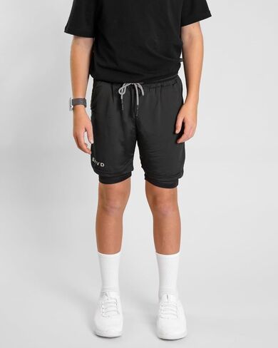 Christian Performance Shorts - Youth/Kids Gym & Sport Shorts with Pockets & Compression Liner, Bible Verse Activewear in Saudi Arabia
