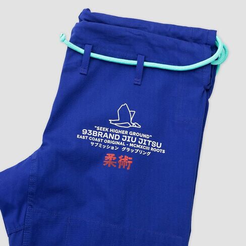 93 Brand Hooks V6 Jiu Jitsu GI (Royal Blue ، A0) in Saudi Arabia