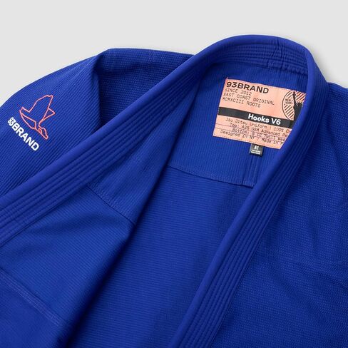 93 Brand Hooks V6 Jiu Jitsu GI (Royal Blue ، A0) in Saudi Arabia