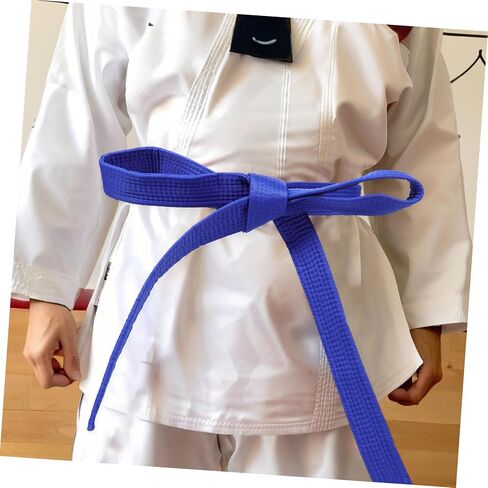 POPETPOP Taekwondo Training Belt for Men Soft Durable Martial Arts Equipment for Taekwondo Judo and Tai Chi Grading Belt Lightweight Easy to Store in Saudi Arabia
