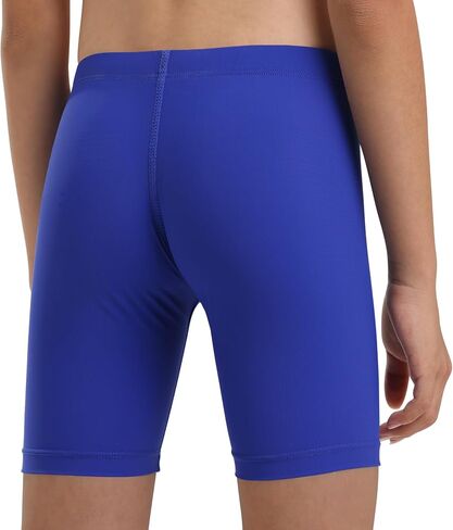 QBK Boys Swim Jammers 2T-14Years Youth Competitive Boyshort Swimsuit UPF 50+ Quick Dry Rash Guard Swimming Shorts in Saudi Arabia