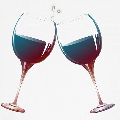 Cafepress Pink Wine Bottle Glass Classic Thong Intonder ، سراويل داخلية للسيدات in Kuwait
