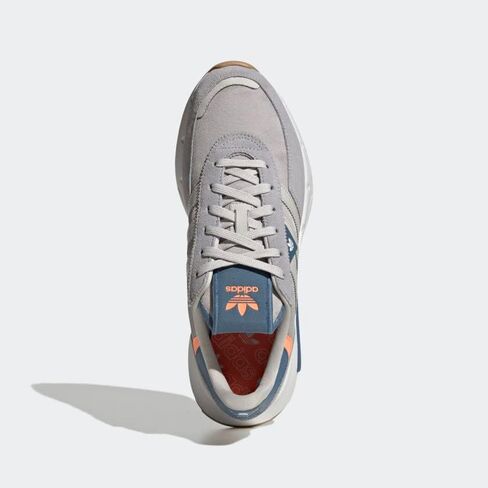 حذاء رجالي من adidas Retropy F2، ألومينا/أخضر داكن، 13 M in Saudi Arabia