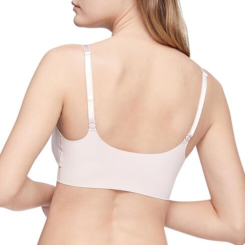 Calvin Klein Invisibles Comfort Light Lined Triangle Bra Tawny Port XS (Women's 2) in Saudi Arabia