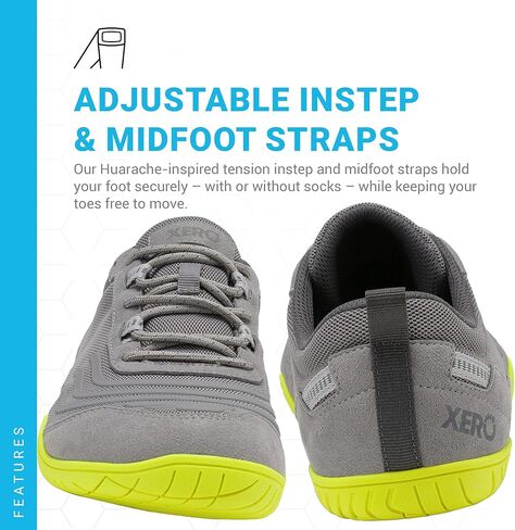 Xero Shoes 360° Alloy/Optic Yellow Men's Size 9 in Saudi Arabia