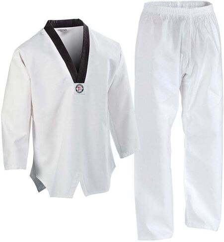Ultimate - Taekwondo Gi Uniform - Kids Adults Unisex White Belt Included in Kuwait