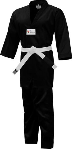 TRUESAGA - Regular Taekwondo Gi Pull Over Uniform 8 Oz Cotton-Poly Light Weight Plain No Logo in Saudi Arabia