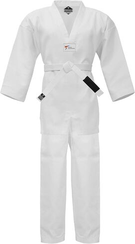 TRUESAGA - Regular Taekwondo Gi Pull Over Uniform 8 Oz Cotton-Poly Light Weight Plain No Logo in Saudi Arabia
