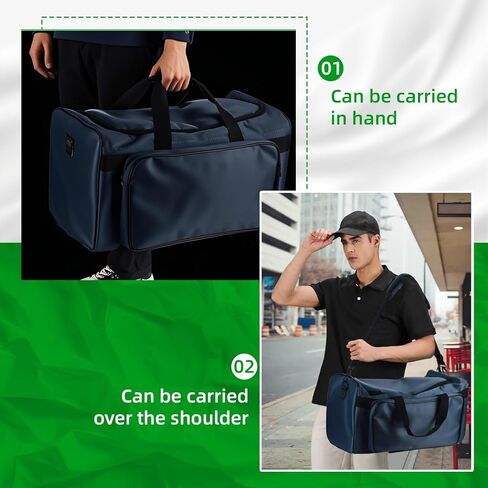 30L Multi-Function Sneaker Bag - Waterproof Duffel with Adjustable 4-Layer Storage and Shoulder Strap for Gym, Travel, and Sports in Kuwait