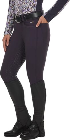 Kerrits Women's K-Flex مقعد كامل المقعد في ركوب السراويل-ركوب الخيل الأنيق مع امتداد وآمنة قبضة السيليكون in Saudi Arabia