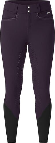 Kerrits Women's K-Flex مقعد كامل المقعد في ركوب السراويل-ركوب الخيل الأنيق مع امتداد وآمنة قبضة السيليكون in Saudi Arabia