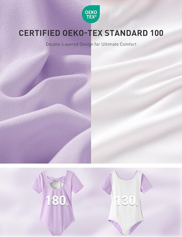 Girls Ballet Dance Short Sleeve Leotard with Removable Skirt and Tights Combo, Toddlers Gymnastics Ballerina Outfit in Saudi Arabia