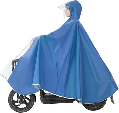 Electric Scooter Rain Poncho, All Round Protection Bicycle Protective Coat,Reusable Rain Poncho，for Bike, E-bike, Motorcycle in Saudi Arabia