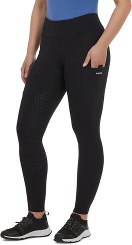 Kerrits Women's Solutions Utility Riding Tight – Versatile, Functional Barn Pant, Full Leg Silicone Grip, Multiple Pockets in Saudi Arabia