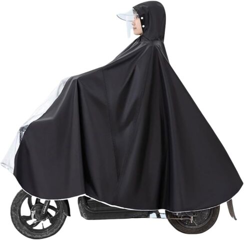 Electric Scooter Rain Poncho, All Round Protection Bicycle Protective Coat,Reusable Rain Poncho，for Bike, E-bike, Motorcycle in Saudi Arabia