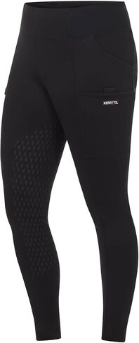 Kerrits Women's Solutions Utility Riding Tight – Versatile, Functional Barn Pant, Full Leg Silicone Grip, Multiple Pockets in Saudi Arabia