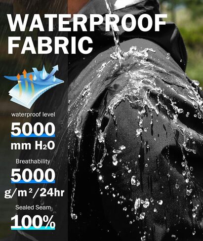 SWISSWELL Rain Suit Waterproof Breathable Lightweight Packable 2 Pieces Rainwear Rain Gear for Golf Hiking Fishing in Saudi Arabia