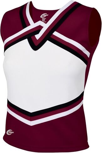 chassé Girls' Sport Legacy Shell Top - Youth Sized Cheerleading Uniform Shirt in Saudi Arabia