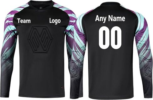 Quick-Dry Breathable Goalie Soccer Jersey for All Ages - Custom Goalkeeper Jersey - Adults/Kids/Teens in Kuwait