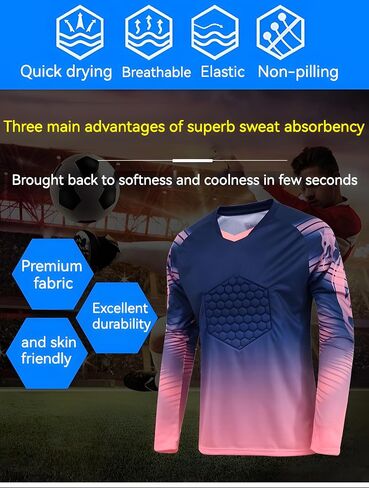 حارس مرمى مخصص Jerseys الشباب الرجال مع رقم اسم فريق شعار هدف كرة القدم جيرسي للطفل الكبار in Kuwait