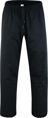 TRUESAGA - Solid Color Regular Karate Pants 8 Oz Cotton-Poly Light Weight Unisex in Kuwait