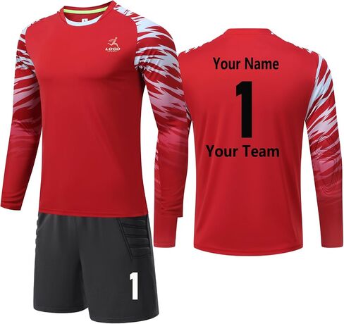Customized Goalkeeper Jerseys Youth Adult Men Women Children Customized Men and Women Goalkeeper Jerseys in Saudi Arabia