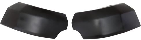 Compatible with FJ Cruiser 2007-2014 Silver/Black LH+RH Rear Bumper End Cap Pair (Silver,Left) in Saudi Arabia