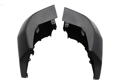 Compatible with FJ Cruiser 2007-2014 Silver/Black LH+RH Rear Bumper End Cap Pair (Silver,Left) in Saudi Arabia