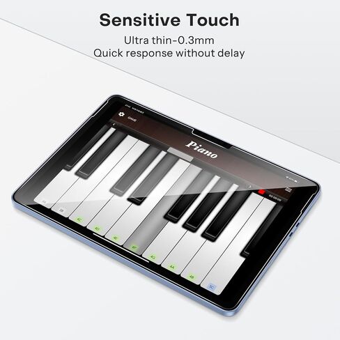 واقي شاشة OMOTON مكون من قطعتين لجهاز Microsoft Surface Go 4 / Surface Go 3 / Surface Go 2 / Surface Go (10.5 بوصة، 2023/2021/2020/2018)، زجاج مقسى/صديق للحافظة/قلم سطحي متوافق in Saudi Arabia